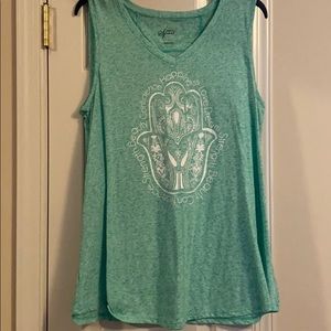Style & Co Sport Hamsa Tank
